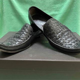 ボッテガヴェネタ(Bottega Veneta)の■BOTTEGA VENETAボッテガヴェネタ ローファー 37 ブラック■(ローファー/革靴)