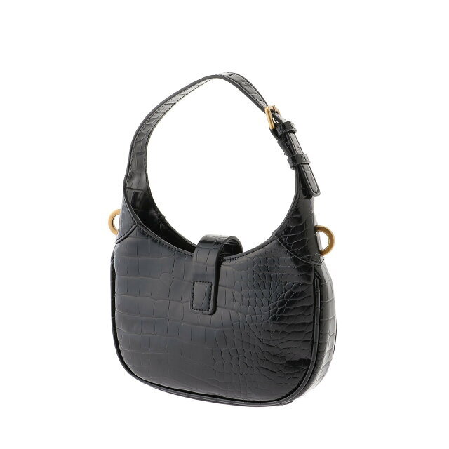 GUESS(ゲス)の【ブラック(BLA)】GUESS ハンドバッグ ホーボー (W)MAIMIE Mini Hobo レディースのバッグ(ショルダーバッグ)の商品写真