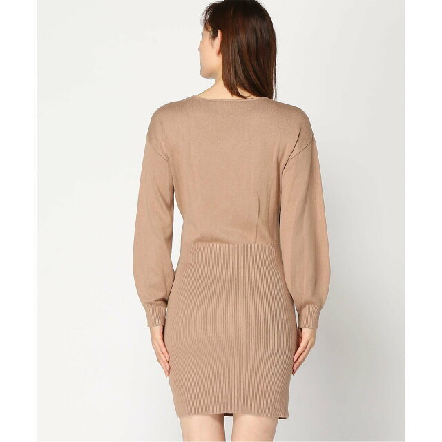 GUESS(ゲス)の【ベージュ(G1DQ)】(W)Eliane Dress Sweater レディースのワンピース(ロングワンピース/マキシワンピース)の商品写真