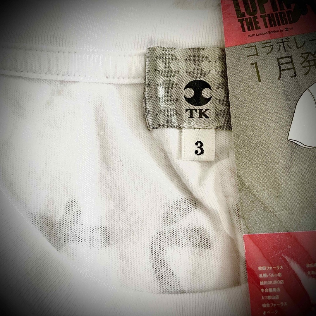 THE SHOP TK(ザショップティーケー)のルパン三世TKコラボTシャツ〜2010年懸賞品【最終値下げ】 メンズのトップス(Tシャツ/カットソー(半袖/袖なし))の商品写真