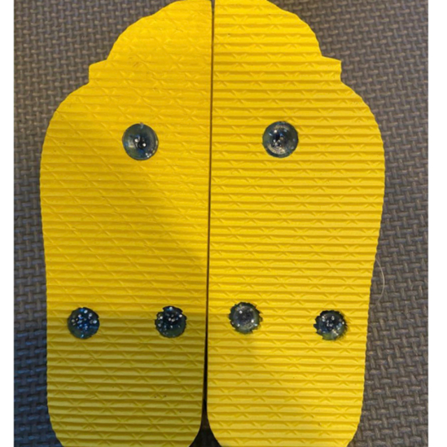 ミニオン　ビーチサンダル　16センチ キッズ/ベビー/マタニティのキッズ靴/シューズ(15cm~)(サンダル)の商品写真