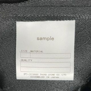 【新品】JULIUS 2022AW ストレッチジャガード パンツ ブラック 3