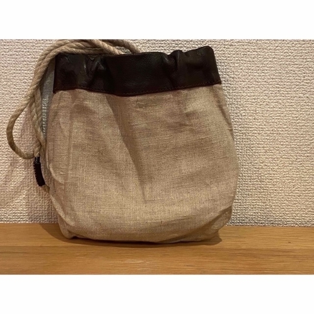 STYLECRAFT 巾着型バッグ DK-02 上代3.5万 5