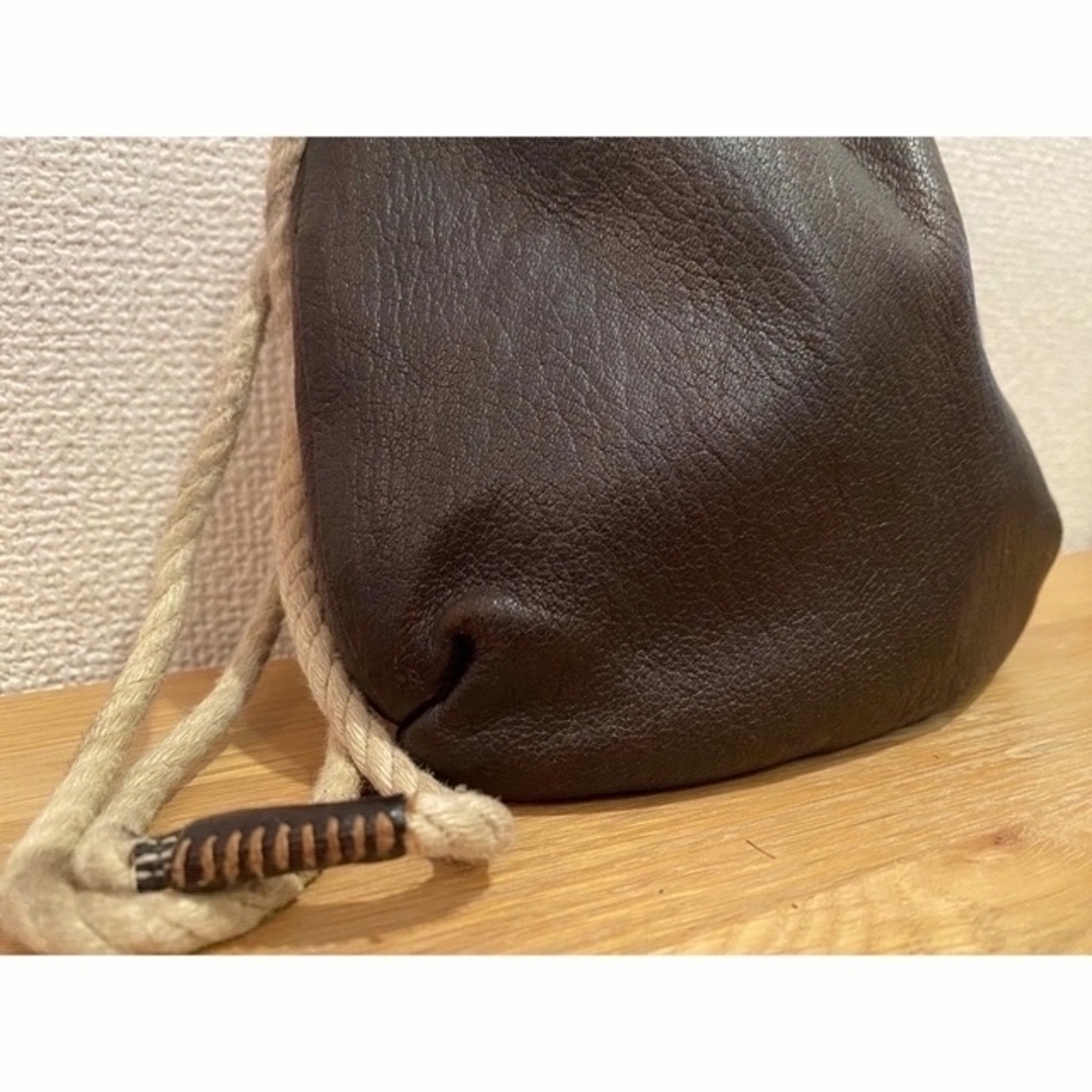 STYLECRAFT 巾着型バッグ DK-02 上代3.5万 3