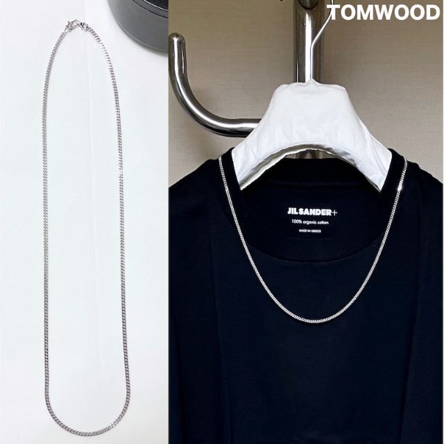TOM WOOD - 新品 TOMWOOD カーブチェーンネックレス 銀 3835の通販 by