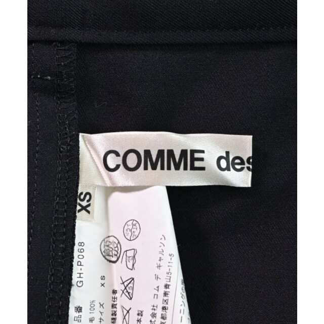 COMME des GARCONS コムデギャルソン パンツ（その他） XS 黒