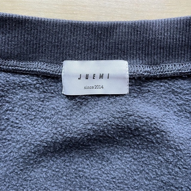 美品　juemi Pigment Dyed Sweat オフショルダースウェット