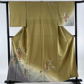 訪問着 美品 秀品 身丈158cm 裄丈63cm 正絹 【中古】の通販｜ラクマ