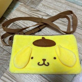 ポムポムプリン(ポムポムプリン)のサンリオくじ　ポムポムプリン　ポシェット(キャラクターグッズ)