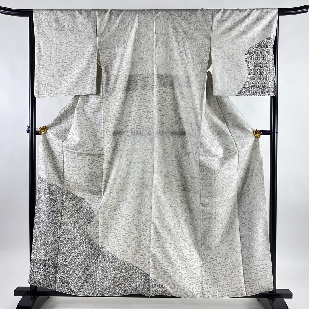 付下げ 名品 身丈160.5cm 裄丈66cm 正絹 【中古】 上品 kinetiquettes.com