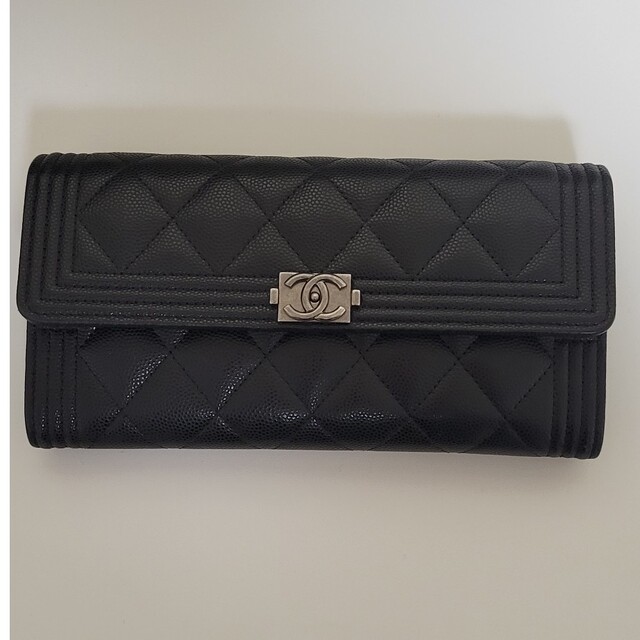 超歓迎された CHANEL - シャネル長財布 BOY 財布 - phasechange.com