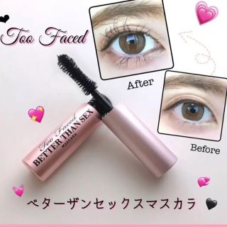 トゥフェイス(Too Faced)のトゥーフェイスド　ベターザンセックスマスカラ　ミニサイズ(マスカラ)