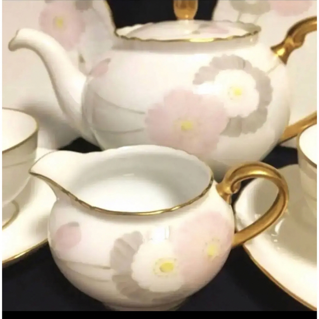 Noritake(ノリタケ)のオールドノリタケ  ダイヤモンドコレクション　稀少　ポットセット インテリア/住まい/日用品のキッチン/食器(食器)の商品写真