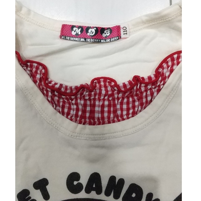 子供 女の子 Tシャツ カットソー キッズ/ベビー/マタニティのキッズ服女の子用(90cm~)(Tシャツ/カットソー)の商品写真