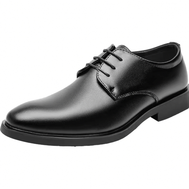 ビジネスシューズ 本革 メンズ 革靴ストレートチップ防滑軽量 紳士靴26.5cm