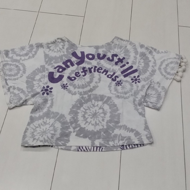 子供 女の子 Tシャツ 半袖 カットソー キッズ/ベビー/マタニティのキッズ服女の子用(90cm~)(Tシャツ/カットソー)の商品写真