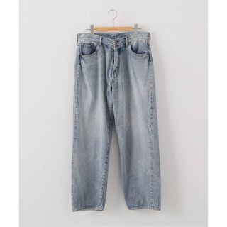 コモリ(COMOLI)のcomoli コモリ 5p denime bleach ブリーチ 新品(デニム/ジーンズ)