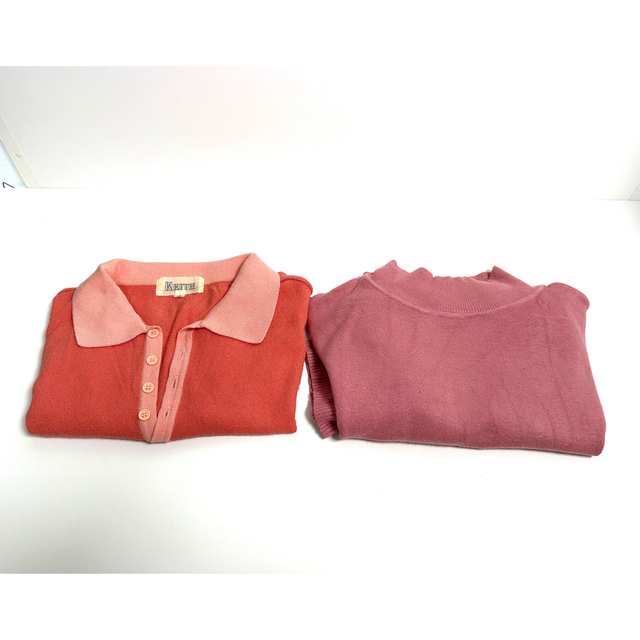 半袖セーター2枚 Keith キース　日本製 レディースのトップス(Tシャツ(長袖/七分))の商品写真