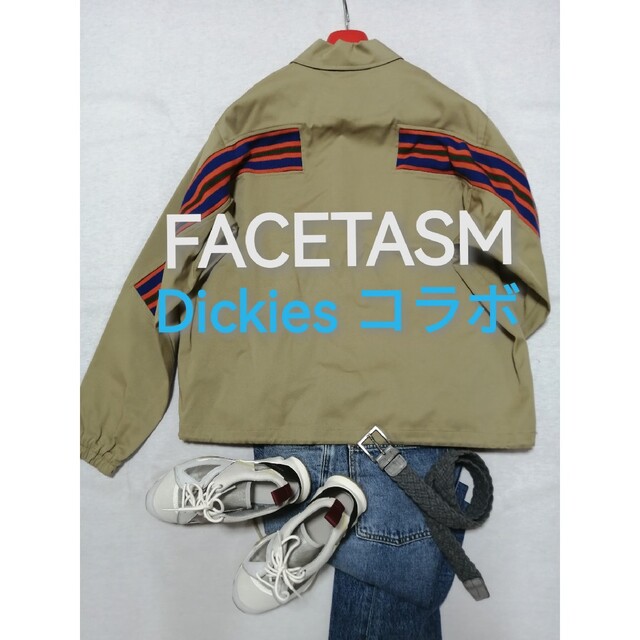 ★新品・メンズ★【FACETASM ファセッタズム】コットン　ブルゾン　4