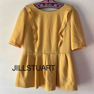 ジルスチュアート(JILLSTUART)の【JILLSTUART 】ジルスチュアート　裾フリルトップス(カットソー(半袖/袖なし))