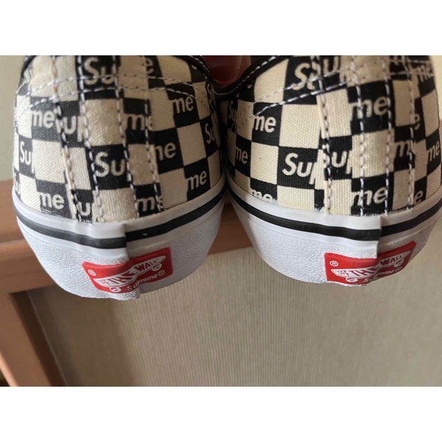 16AW Supreme Vans Checker Logo Authenticメンズ