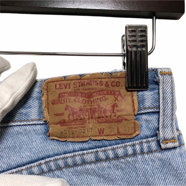 Levi's(リーバイス)の【 Levi's 515 】ハイウエストストレートジーンズ メンズのパンツ(デニム/ジーンズ)の商品写真