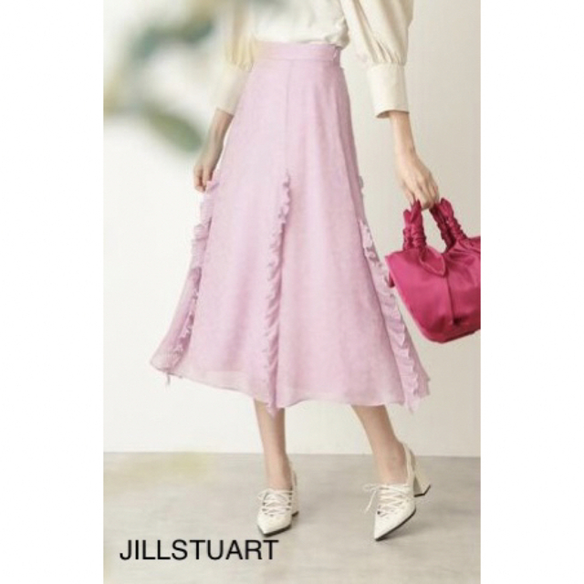 JILLSTUART(ジルスチュアート)のJILLSTUART クララジャガードスカート レディースのスカート(ロングスカート)の商品写真