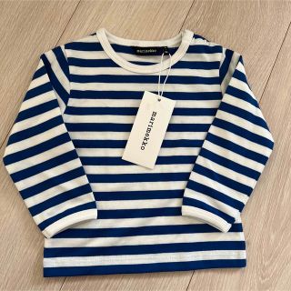 マリメッコ(marimekko)の新品　マリメッコ　ボーダー　74 9m(Ｔシャツ)