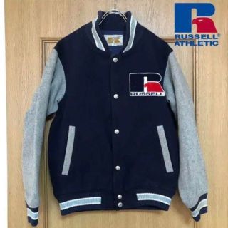 ラッセルアスレティック(Russell Athletic)のRussell Athletic vintage スタジャン ゴールドラッセル(スタジャン)