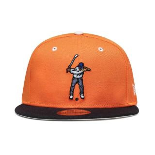 ニューエラー(NEW ERA)のEASTSIDE GOLF NEW ERA ORANGE x NAVY (ウエア)