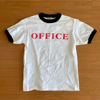 ホリデイ(holiday)のoffice HOLIDAY オフィス　ホリデー　リンガー Tシャツ　M(Tシャツ/カットソー(半袖/袖なし))