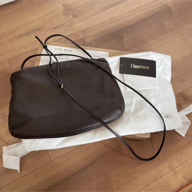 専門ショップ THE ブラウン Clutch ザロウ Bourse ROW THE - ROW
