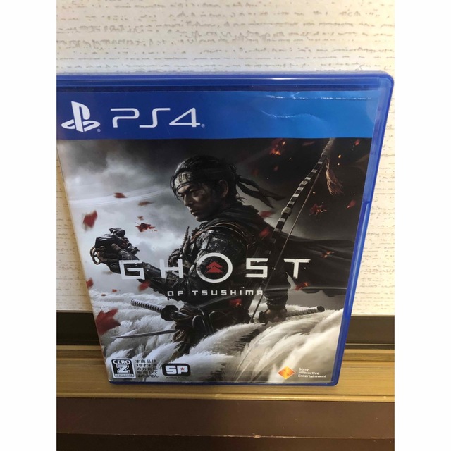 PlayStation4(プレイステーション4)のGhost of Tsushima（ゴースト・オブ・ツシマ） PS4 エンタメ/ホビーのゲームソフト/ゲーム機本体(家庭用ゲームソフト)の商品写真