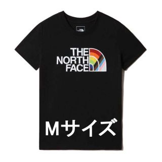 ザノースフェイス(THE NORTH FACE)のM ノースフェイス ウィメンズ レインボー プライド 半袖 Tシャツ 日本未入荷(Tシャツ(半袖/袖なし))