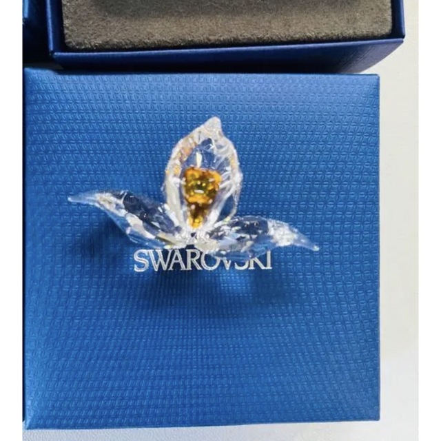 SWAROVSKI - スワロフスキー 蘭 花 2個セットの通販 by アザラシ