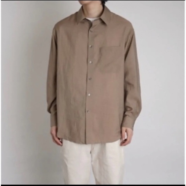 lemaire 22ss Regular Collar LS Shirt 驚きの価格 9000円 www.gold ...