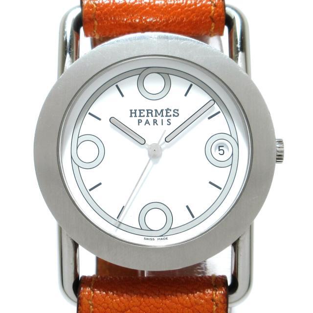 Hermes - エルメス 腕時計 バレニア BR1.710 白