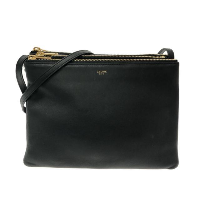 本物保証】 celine - セリーヌ ショルダーバッグ トリオラージ