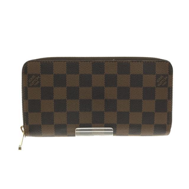 サイズ交換OK】 LOUIS N61728 ダミエ美品 長財布 ルイヴィトン