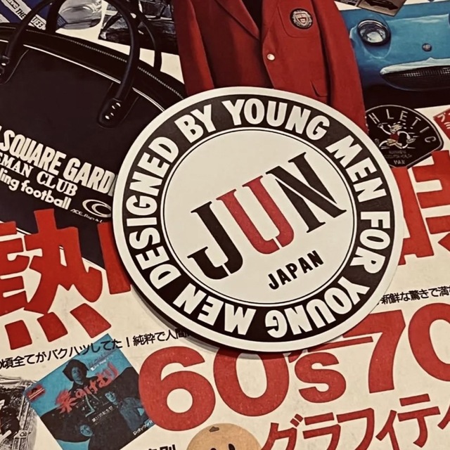 VAN Jacket - 昭和1960年代JUNステッカー希少！8.5cmくらい艶消し