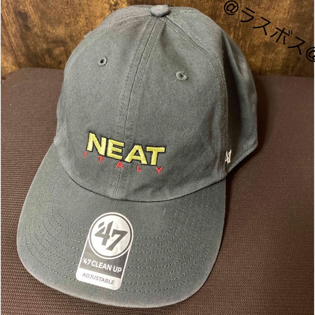 47 NEAT USA チャコール　キャップ　帽子
