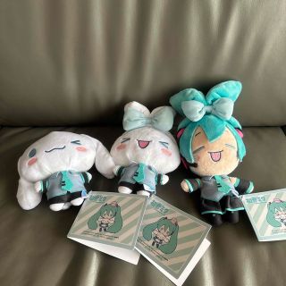 初音ミク　シナモン　シナモロール　リン　ぬいぐるみ　まとめ売り　ボーカロイド