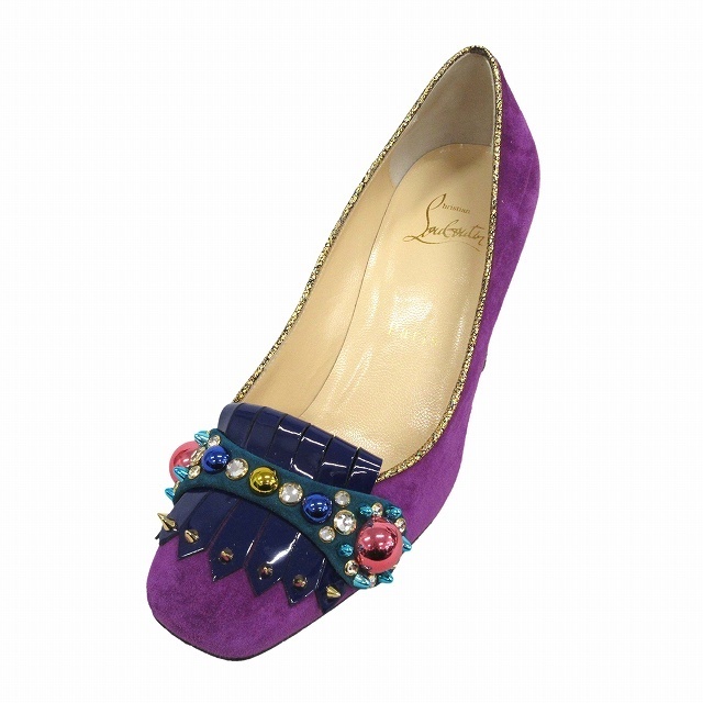 当社の - Louboutin Christian 極美品 36※ パンプス グリッター
