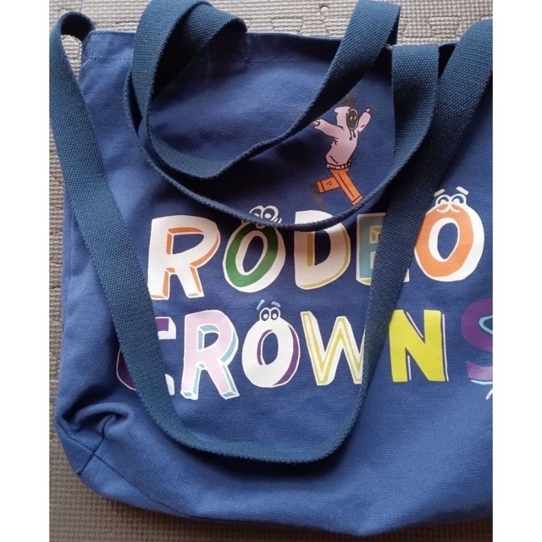 RODEO CROWNS(ロデオクラウンズ)のRYU AMBE  ロデオクラウンズ コラボ 2way リバーシブルトートバッグ レディースのバッグ(トートバッグ)の商品写真