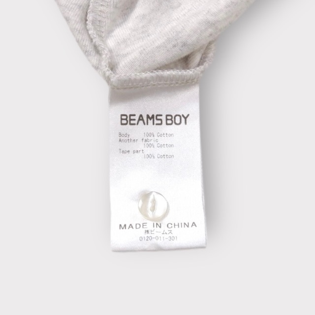 BEAMS BOY(ビームスボーイ)のBEAMS BOY【ミリタリーリブヘンリーネック ロングスリーブ】 レディースのトップス(Tシャツ(長袖/七分))の商品写真