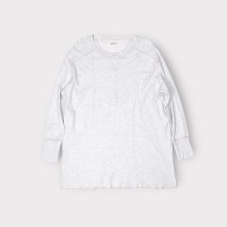 ビームスボーイ(BEAMS BOY)のBEAMS BOY【ミリタリーリブヘンリーネック ロングスリーブ】(Tシャツ(長袖/七分))