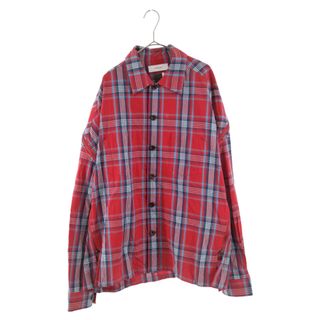 FACETASM - FACETASM ファセッタズム 22SS CHECK ZIPPER SHIRT MIMI-SH
