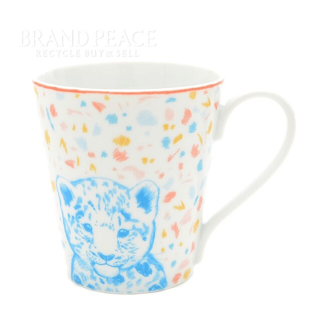 エルメス マグカップ パスパス マルチカラー ヒョウ/ウサギ 250ml 納得