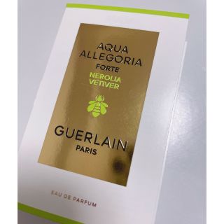 ゲラン(GUERLAIN)のゲラン アクア アレゴリア フォルテ ネロリアベチバー サンプル(ユニセックス)