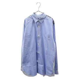 JUNYA WATANABE COMME des GARCONS ジュンヤワタナベ コムデギャルソン LONG SHIRT長袖シャツ ブルー JR-Ｂ016